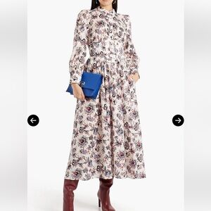 Derek Lam 10 Crosby Eleanor Shirt Dress Floral Size 6